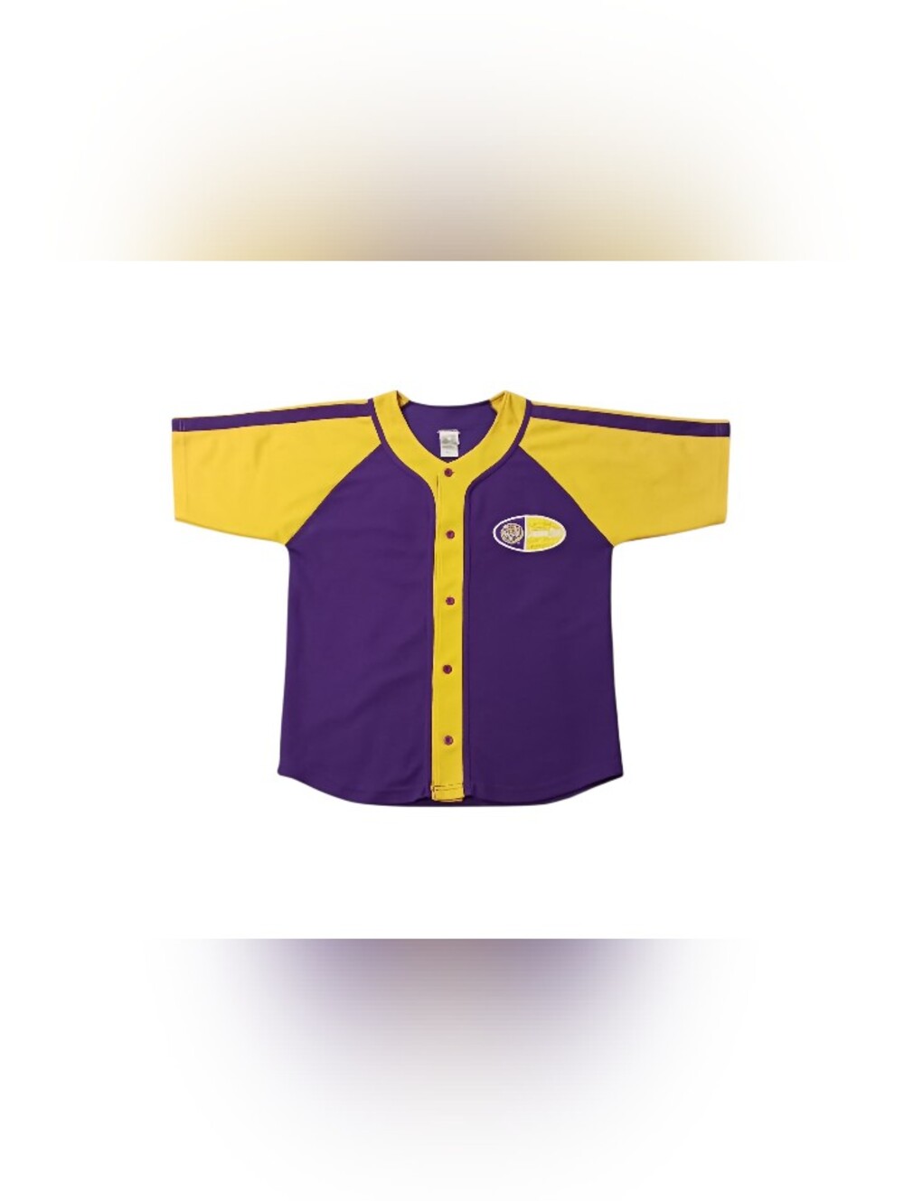 Vintage 90's LSU Tigers Varsity Colorblock Baseball Jersey
